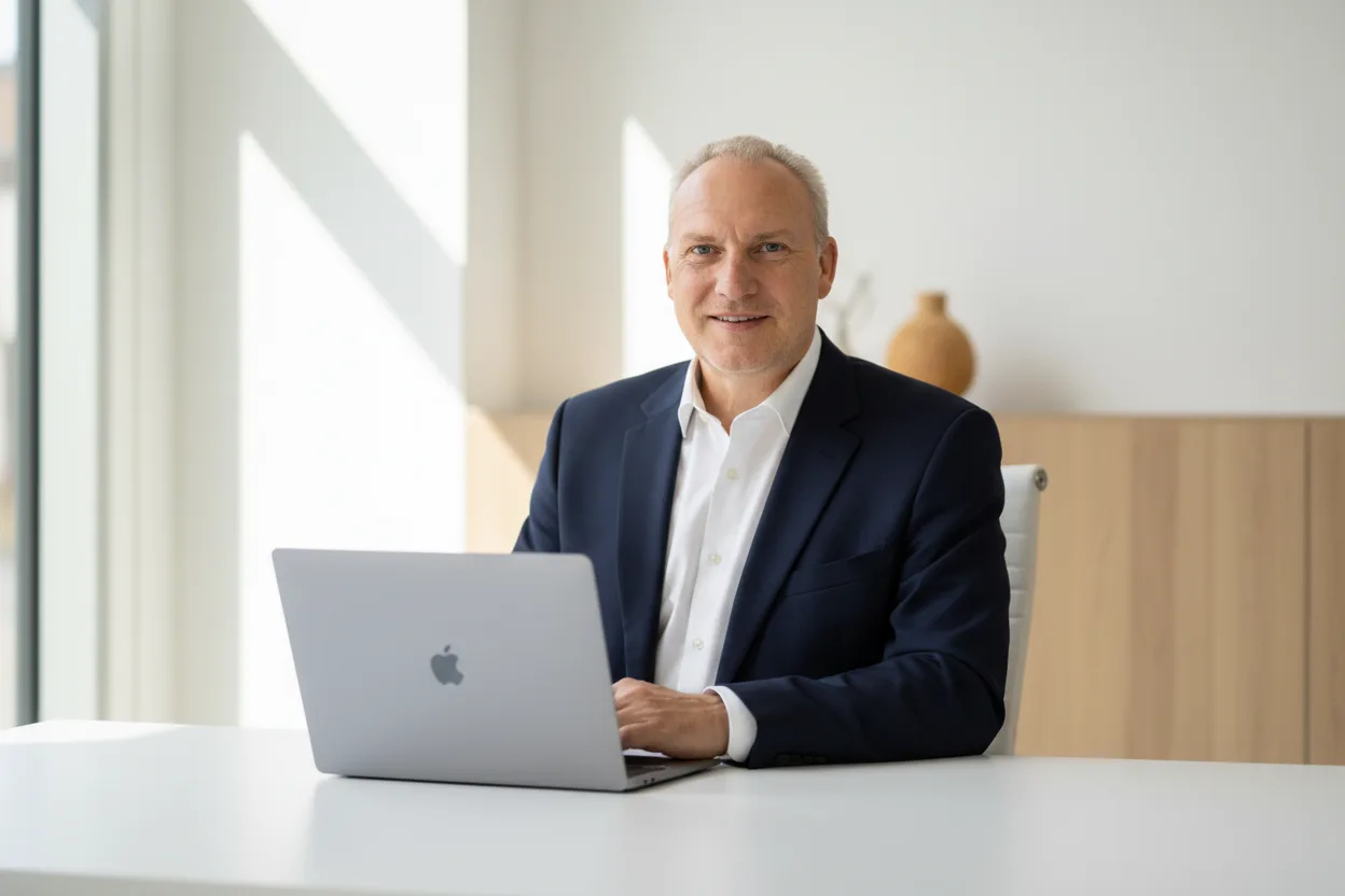 Sven Jagata bei der Arbeit